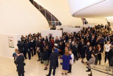 Azerbaijan`s First Vice-President Mehriban Aliyeva attends opening of exhibition as part of Days of Hungary (PHOTO)