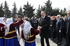 President Ilham Aliyev, first lady Mehriban Aliyeva join nationwide Novruz festivities (PHOTO)