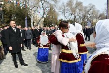 President Ilham Aliyev, first lady Mehriban Aliyeva join nationwide Novruz festivities (PHOTO)