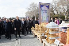 President Ilham Aliyev, first lady Mehriban Aliyeva join nationwide Novruz festivities (PHOTO)