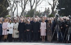 President Ilham Aliyev, first lady Mehriban Aliyeva join nationwide Novruz festivities (PHOTO)