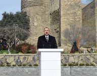 President Ilham Aliyev, first lady Mehriban Aliyeva join nationwide Novruz festivities (PHOTO)