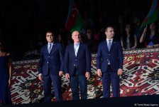 В Баку прошла церемония награждения победителей и призеров первого дня финалов Кубка мира по спортивной гимнастике (ФОТО)