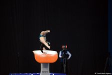 Третий день соревнований Кубка мира по спортивной гимнастике в Баку (ФОТОРЕПОРТАЖ)