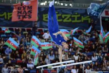 Третий день соревнований Кубка мира по спортивной гимнастике в Баку (ФОТОРЕПОРТАЖ)