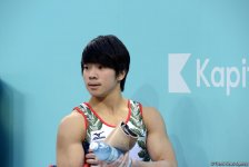 Третий день соревнований Кубка мира по спортивной гимнастике в Баку (ФОТОРЕПОРТАЖ)