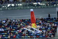 Третий день соревнований Кубка мира по спортивной гимнастике в Баку (ФОТОРЕПОРТАЖ)