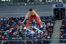 Третий день соревнований Кубка мира по спортивной гимнастике в Баку (ФОТОРЕПОРТАЖ)
