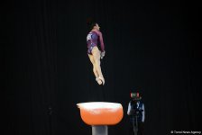 Третий день соревнований Кубка мира по спортивной гимнастике в Баку (ФОТОРЕПОРТАЖ)