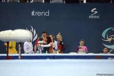 Третий день соревнований Кубка мира по спортивной гимнастике в Баку (ФОТОРЕПОРТАЖ)