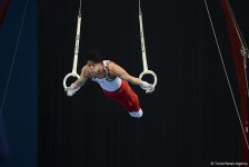Третий день соревнований Кубка мира по спортивной гимнастике в Баку (ФОТОРЕПОРТАЖ)