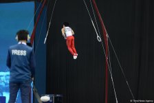 Третий день соревнований Кубка мира по спортивной гимнастике в Баку (ФОТОРЕПОРТАЖ)