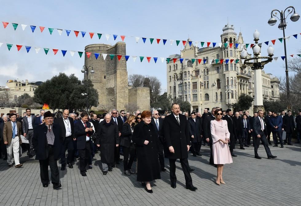 President Ilham Aliyev, first lady Mehriban Aliyeva join nationwide Novruz festivities (PHOTO)