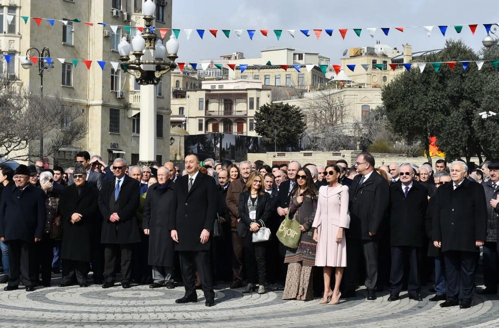 President Ilham Aliyev, first lady Mehriban Aliyeva join nationwide Novruz festivities (PHOTO)
