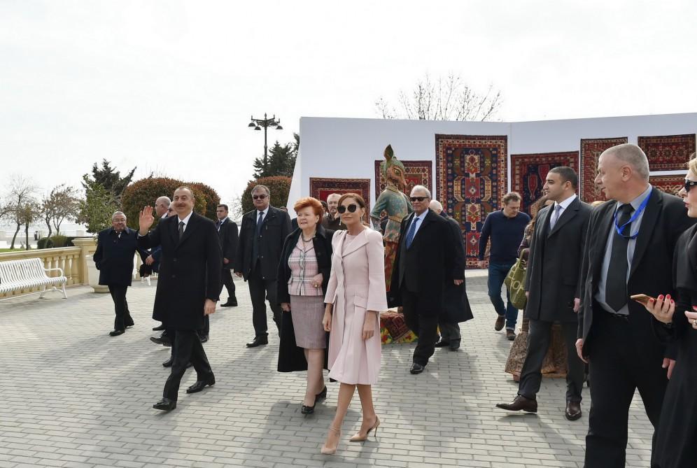 President Ilham Aliyev, first lady Mehriban Aliyeva join nationwide Novruz festivities (PHOTO)
