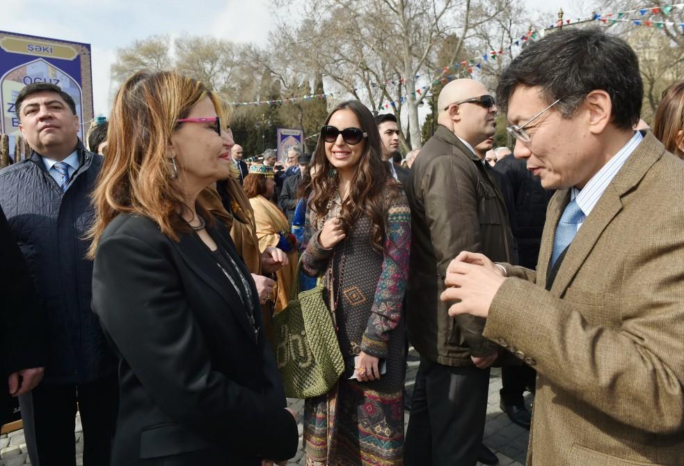 President Ilham Aliyev, first lady Mehriban Aliyeva join nationwide Novruz festivities (PHOTO)