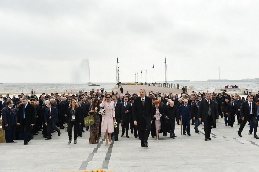 President Ilham Aliyev, first lady Mehriban Aliyeva join nationwide Novruz festivities (PHOTO)