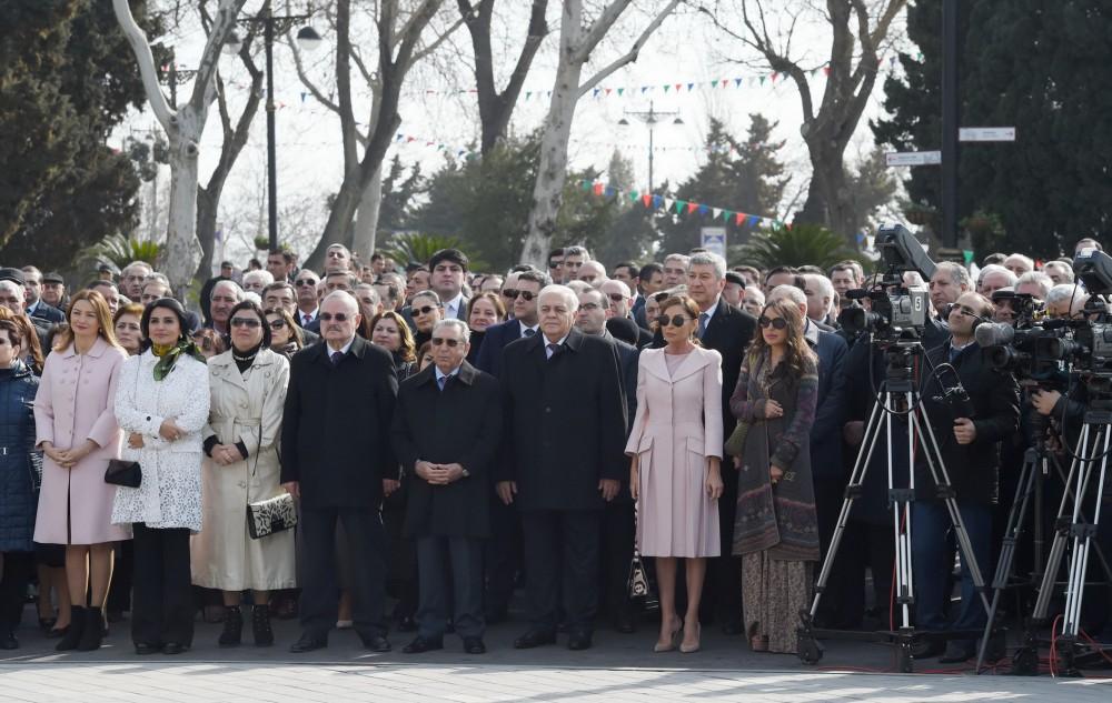 President Ilham Aliyev, first lady Mehriban Aliyeva join nationwide Novruz festivities (PHOTO)
