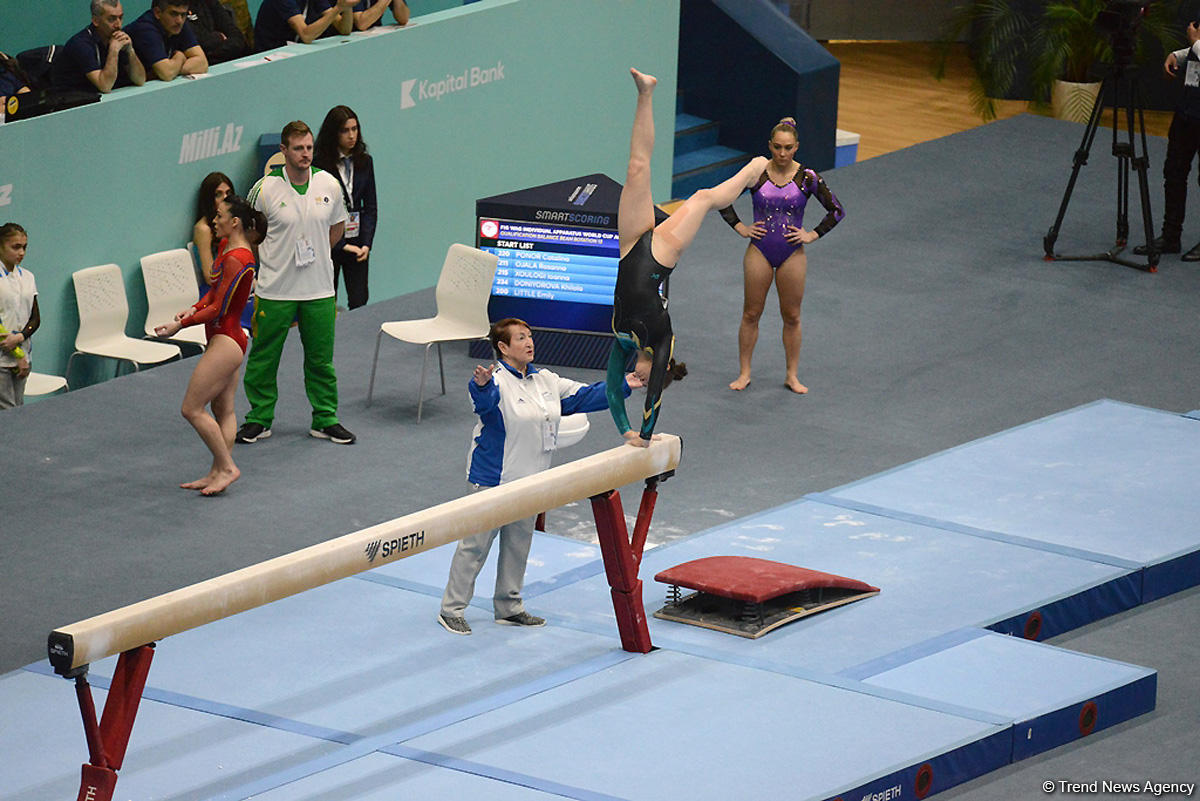 Best moments of Day 2 of FIG World Cup in Baku (PHOTO)