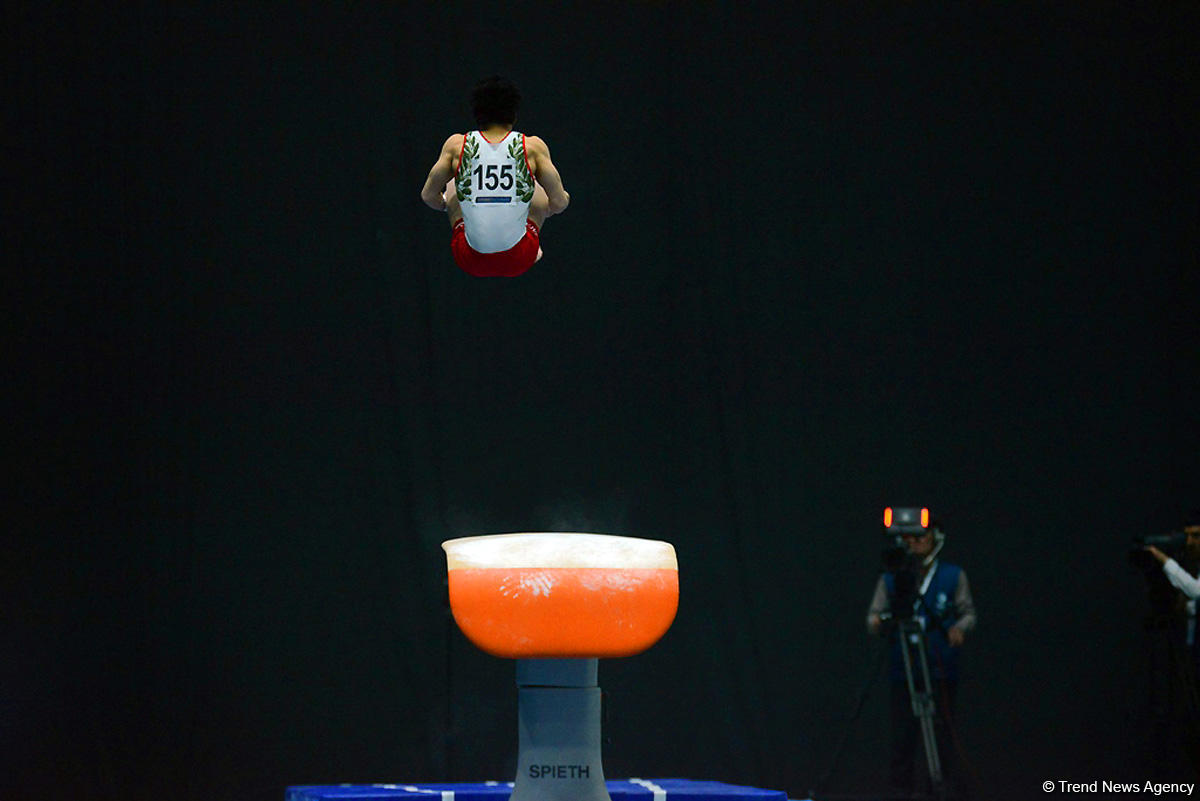 Best moments of Day 2 of FIG World Cup in Baku (PHOTO)