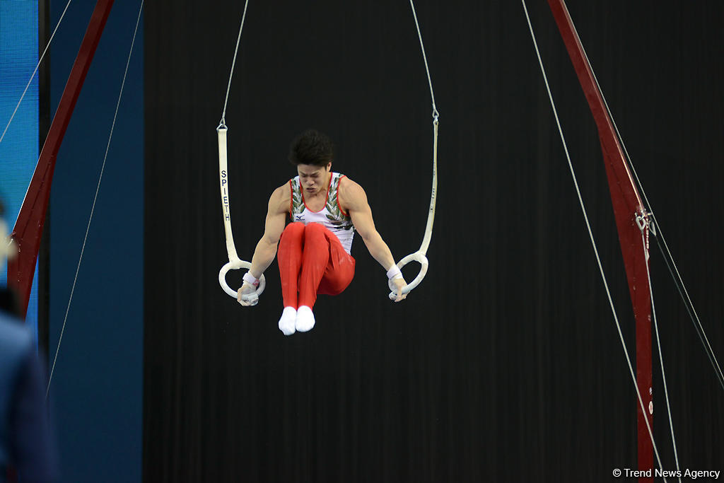 Best moments of Day 3 of FIG World Cup in Baku (PHOTO)