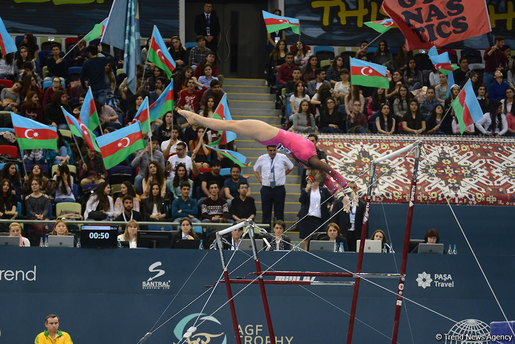 Best moments of Day 3 of FIG World Cup in Baku (PHOTO)