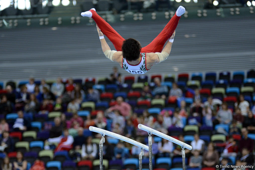 Best moments of Day 3 of FIG World Cup in Baku (PHOTO)