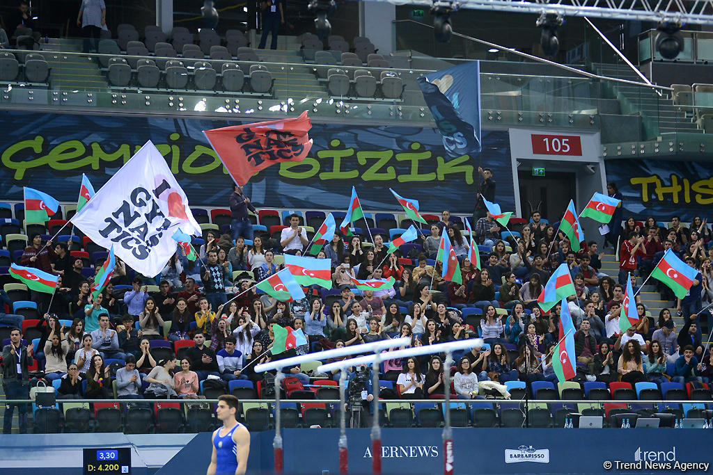 Best moments of Day 3 of FIG World Cup in Baku (PHOTO)