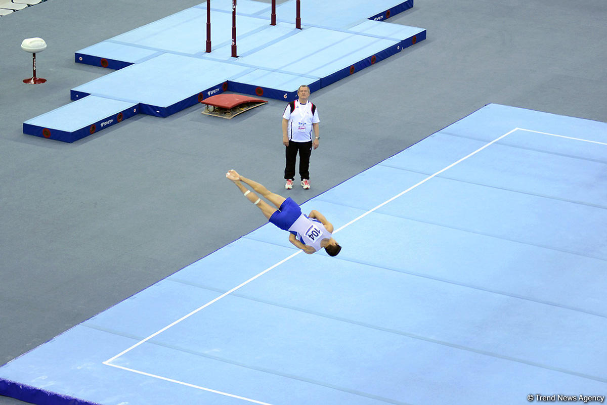 Day 1 of FIG World Cup finals kicks off in Baku (PHOTO)