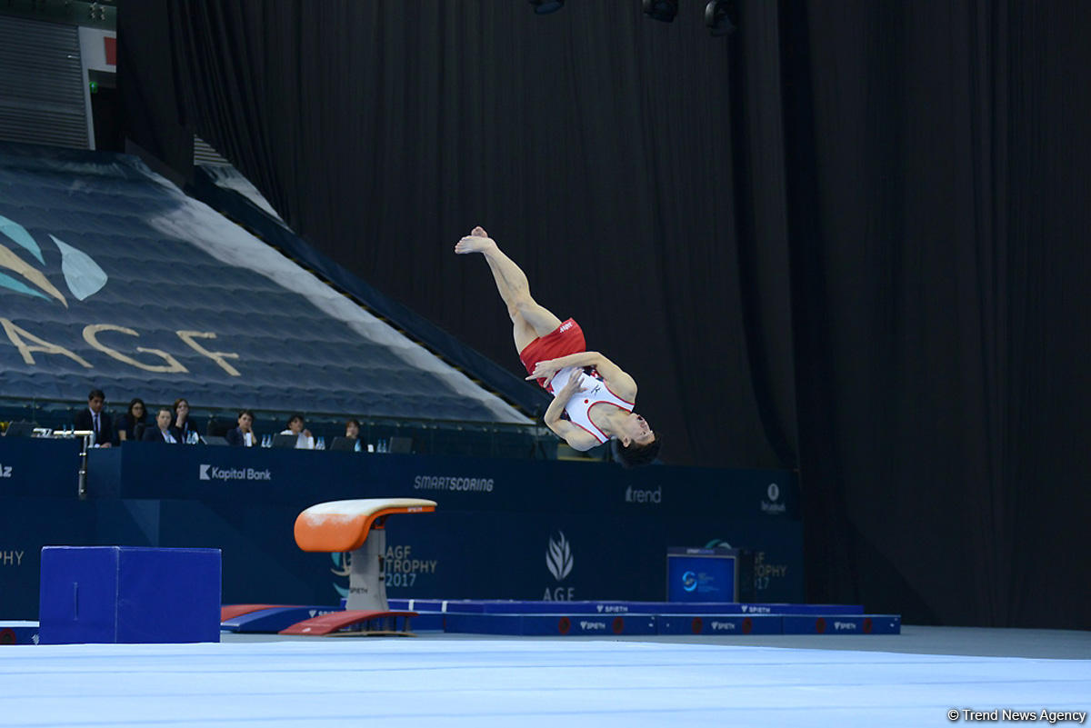 Day 1 of FIG World Cup finals kicks off in Baku (PHOTO)