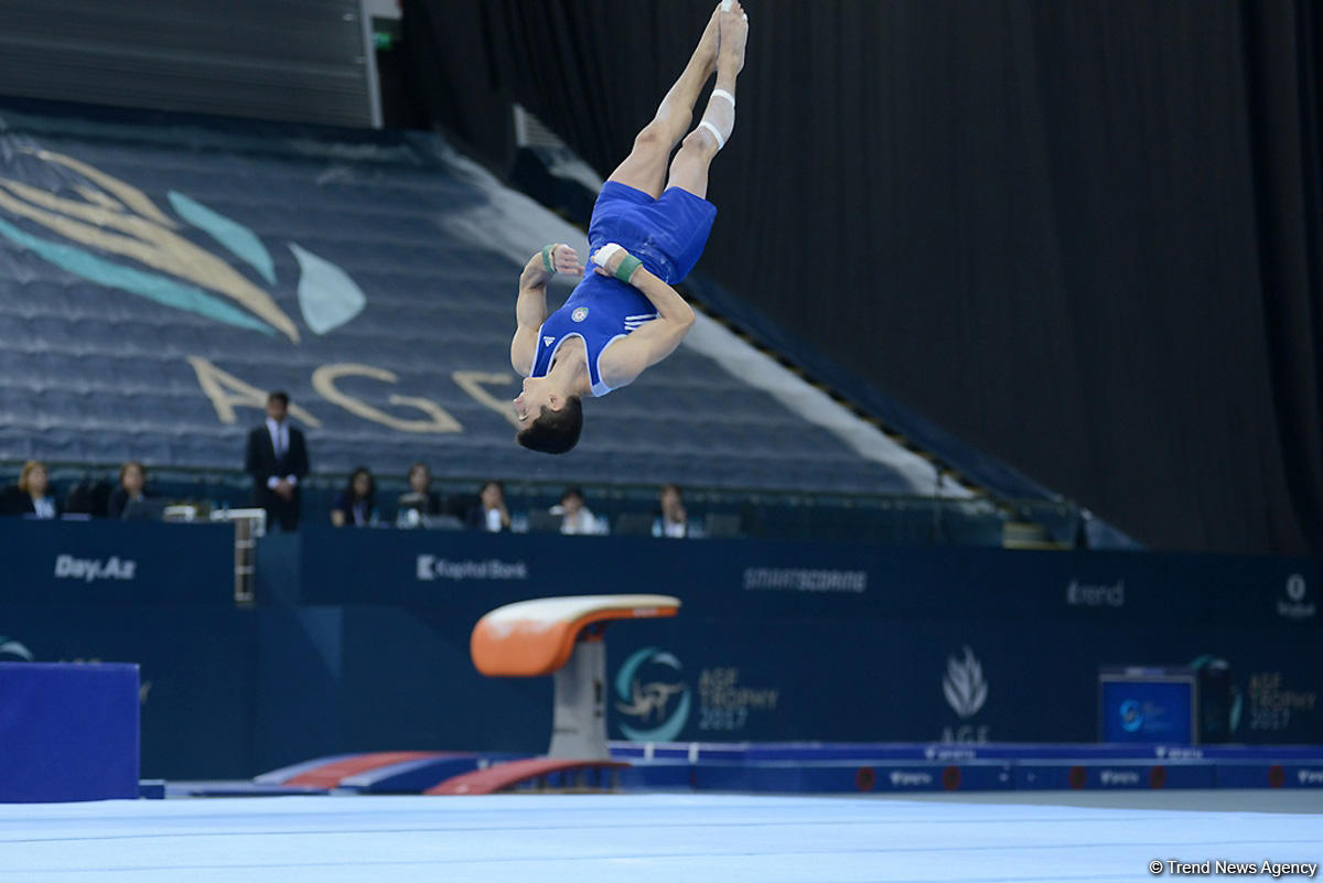 Day 1 of FIG World Cup finals kicks off in Baku (PHOTO)