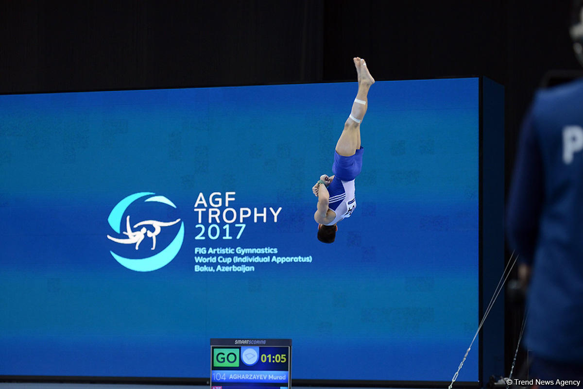 Day 1 of FIG World Cup finals kicks off in Baku (PHOTO)