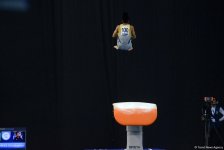 Четвертый день соревнований Кубка мира по спортивной гимнастике в Баку в фотографиях