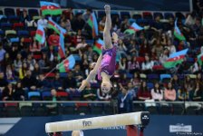 Четвертый день соревнований Кубка мира по спортивной гимнастике в Баку в фотографиях