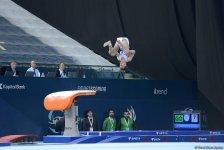 Четвертый день соревнований Кубка мира по спортивной гимнастике в Баку в фотографиях