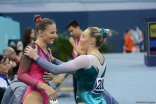 Четвертый день соревнований Кубка мира по спортивной гимнастике в Баку в фотографиях