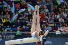 Четвертый день соревнований Кубка мира по спортивной гимнастике в Баку в фотографиях