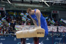 Четвертый день соревнований Кубка мира по спортивной гимнастике в Баку в фотографиях