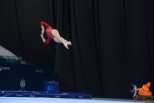 Четвертый день соревнований Кубка мира по спортивной гимнастике в Баку в фотографиях