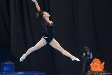 Четвертый день соревнований Кубка мира по спортивной гимнастике в Баку в фотографиях