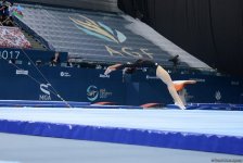 Четвертый день соревнований Кубка мира по спортивной гимнастике в Баку в фотографиях