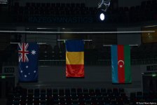 Состоялась церемония награждения победителей и призеров второго дня финалов Кубка мира по спортивной гимнастике в Баку (ФОТО)