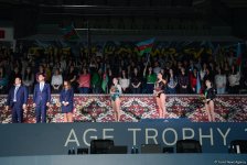 Состоялась церемония награждения победителей и призеров второго дня финалов Кубка мира по спортивной гимнастике в Баку (ФОТО)