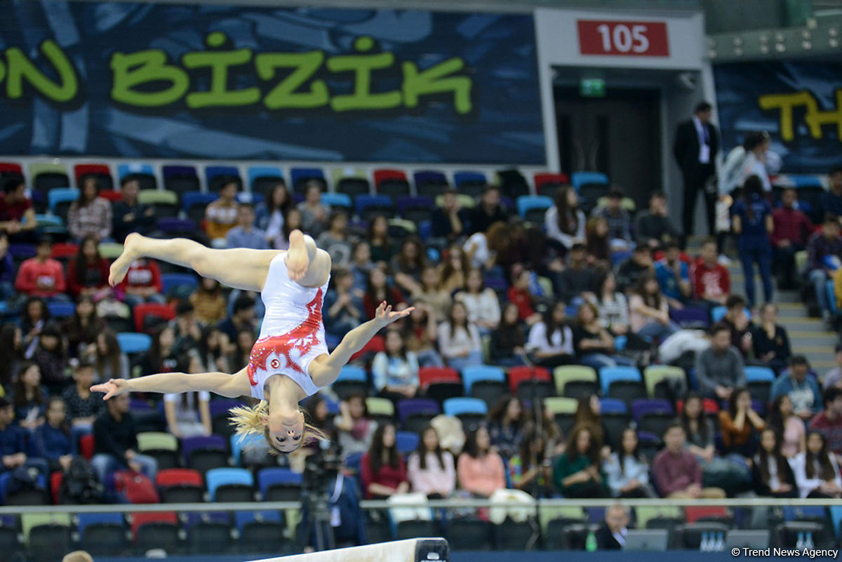 Best moments of fourth and final day of FIG Artistic Gymnastics Individual Apparatus World Cup in Baku (PHOTO)