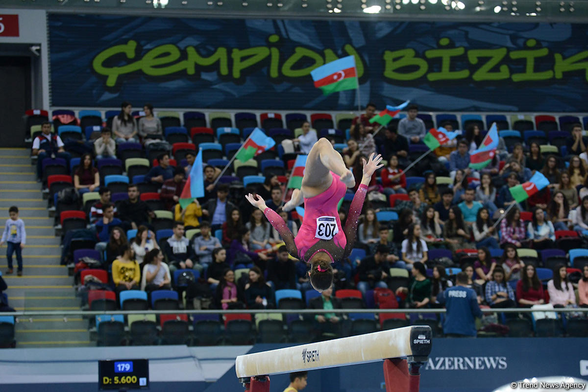 Best moments of fourth and final day of FIG Artistic Gymnastics Individual Apparatus World Cup in Baku (PHOTO)