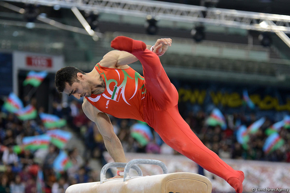 Best moments of fourth and final day of FIG Artistic Gymnastics Individual Apparatus World Cup in Baku (PHOTO)