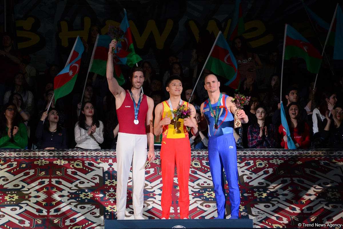 Best moments of fourth and final day of FIG Artistic Gymnastics Individual Apparatus World Cup in Baku (PHOTO)