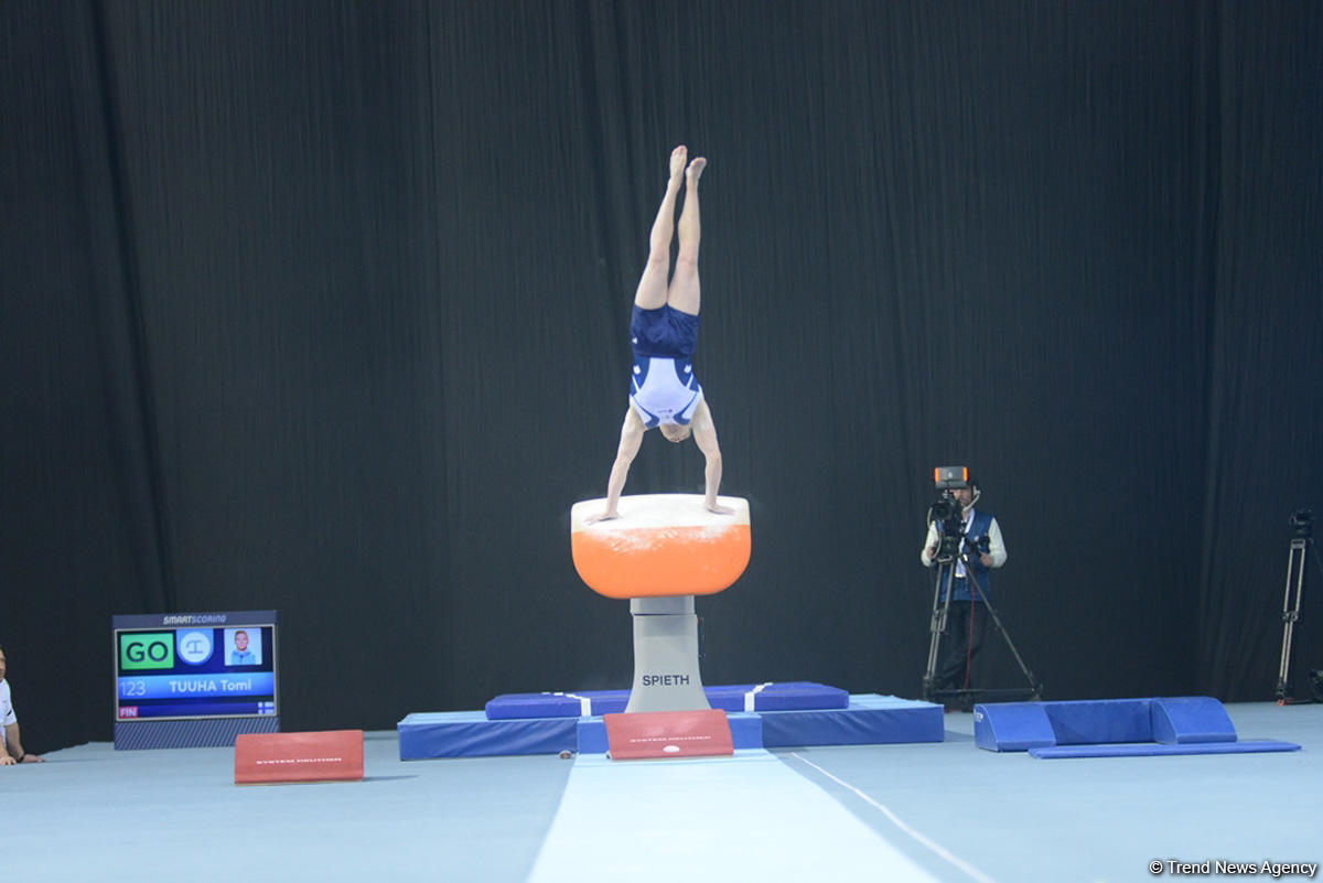 Last day of FIG World Cup in artistic gymnastics kicks off in Baku (PHOTO)