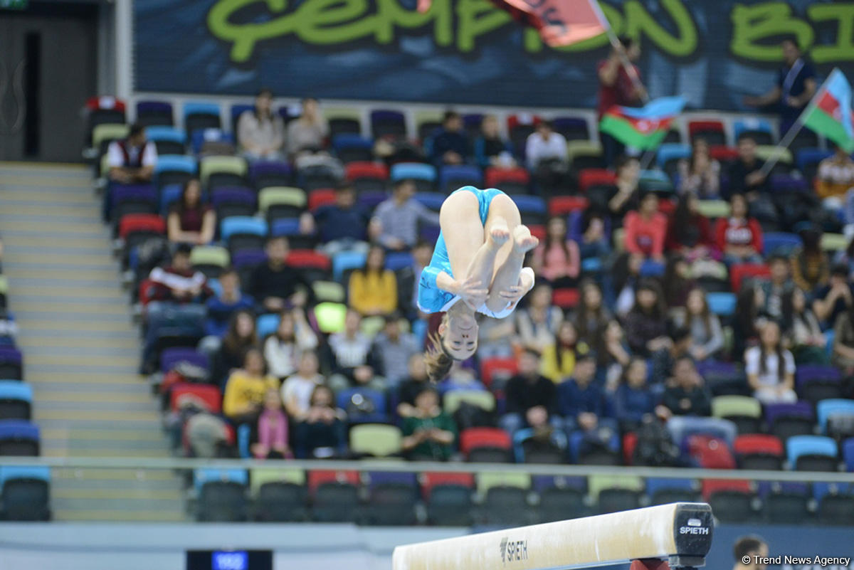 Last day of FIG World Cup in artistic gymnastics kicks off in Baku (PHOTO)