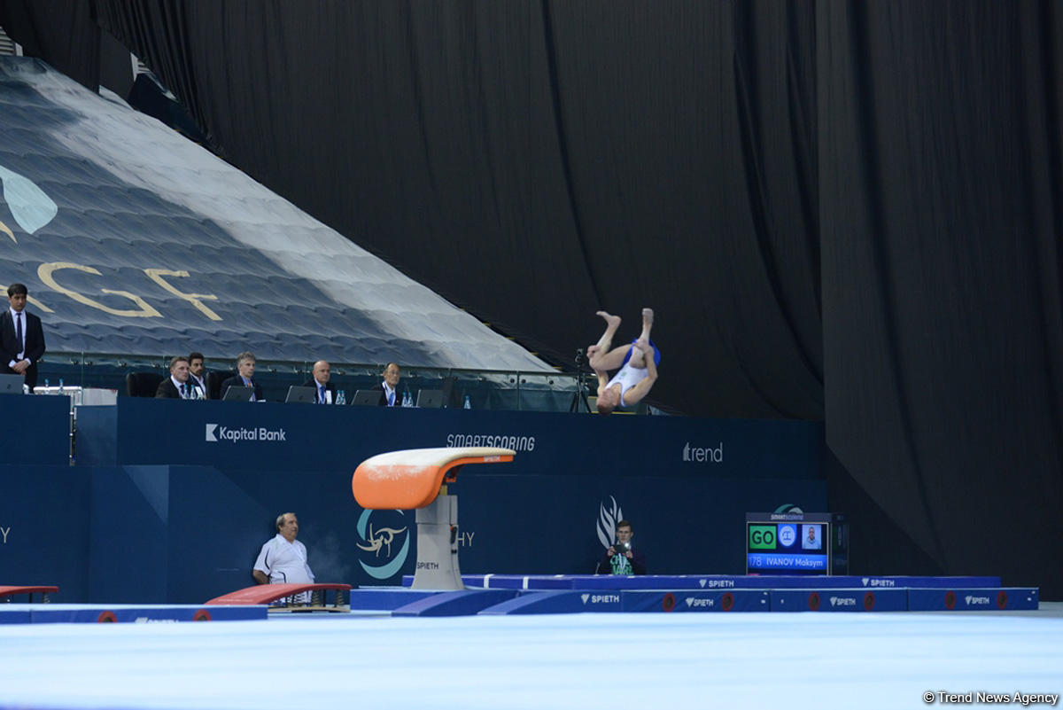 Last day of FIG World Cup in artistic gymnastics kicks off in Baku (PHOTO)